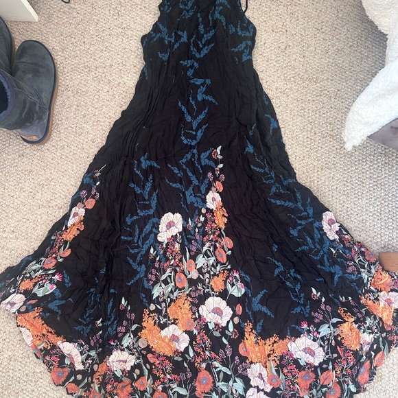 Free People Intimately floral print maxi dress womens size L - Picture 3 of 9